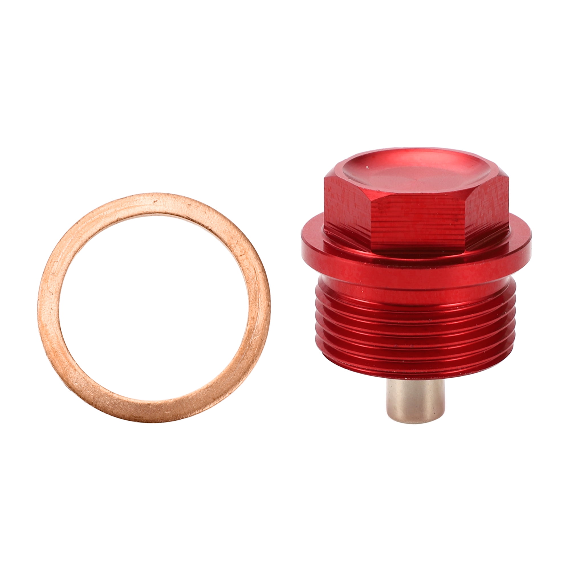 1 Set M14x1.5 Car Oil Drain Plug With Washer MD050316 For Mitsubishi Silver Tone