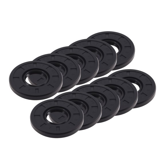 Unique Bargains Universal Oil Seal TC Double Lip W Steel Spring Seal Ring Rotary Shaft Seal 17x40x5mm High Pressure Nitrile Rubber Black 10 Pcs