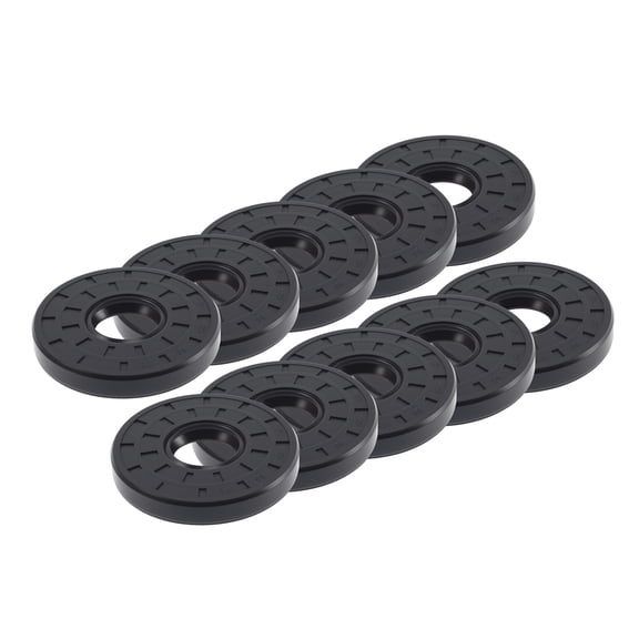 Unique Bargains Universal Oil Seal TC Double Lip W Steel Spring Seal Ring Rotary Shaft Seal 25x68x10mm High Pressure Nitrile Rubber Black 10 Pcs