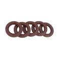 thumbnail image 1 of Unique Bargains Universal Oil Seal TG4 Lip Seal Ring Rotary Shaft Seal 25x40x5mm High Pressure FKM Rubber Brown 5 Pcs, 1 of 7