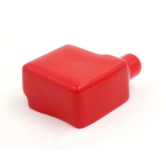 Unique Bargains Universal Battery Terminal Insulating Protector Covers Red 75 x 60 x 33mm