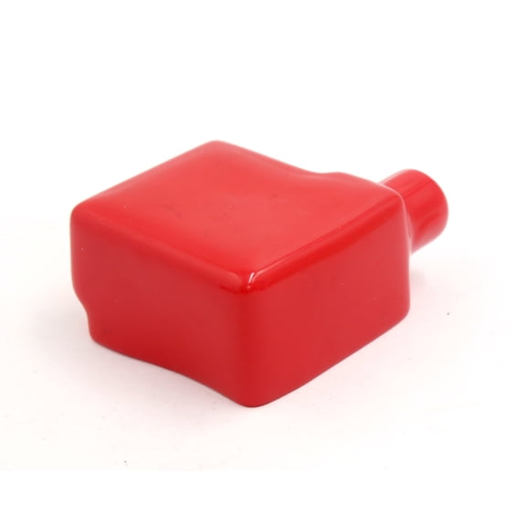 Unique Bargains Universal Battery Terminal Insulating Protector Covers Red 75 x 60 x 33mm