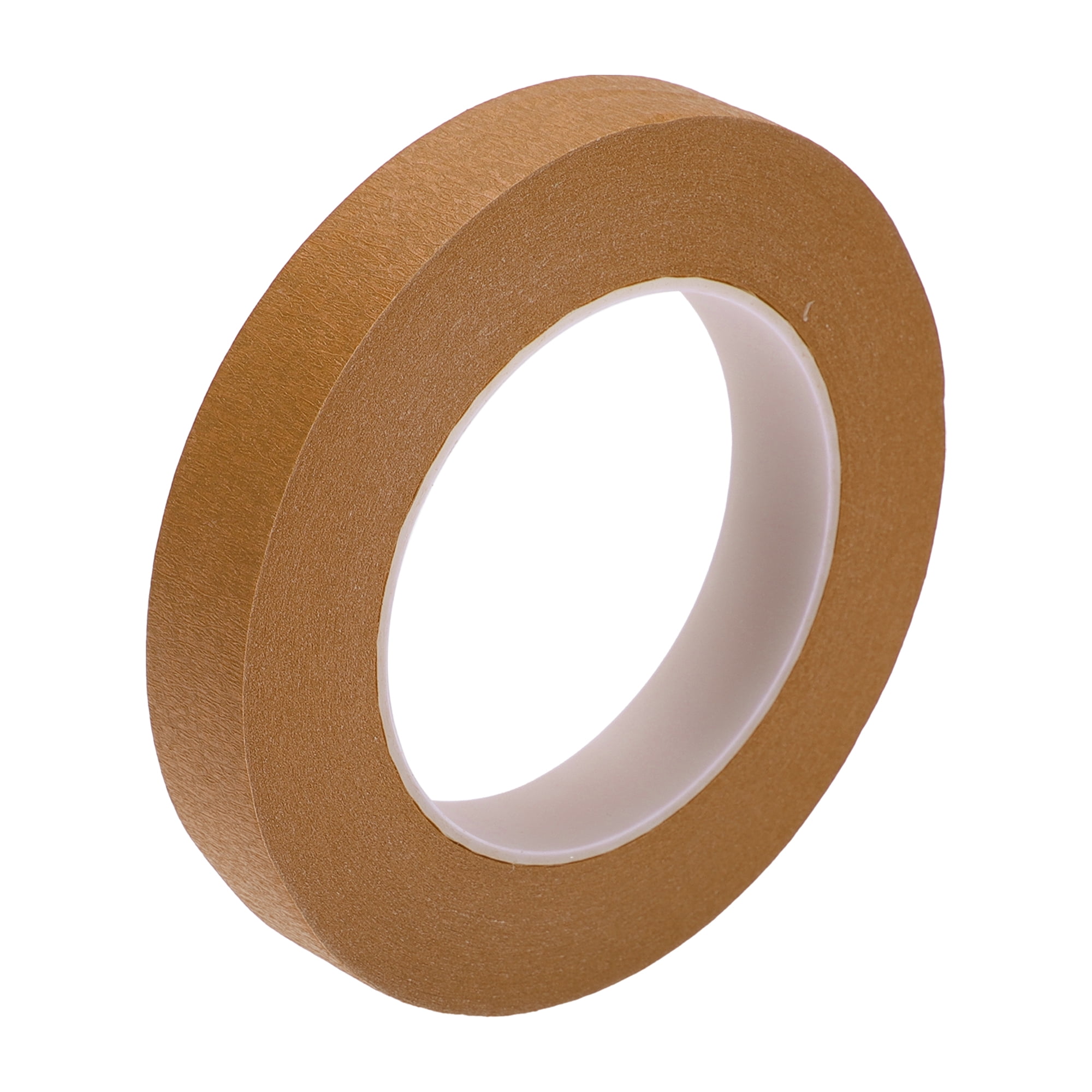 Unique Bargains Universal Painters Tape Crepe Paper 140U Brown 60.15 Yards x 0.75 Inches