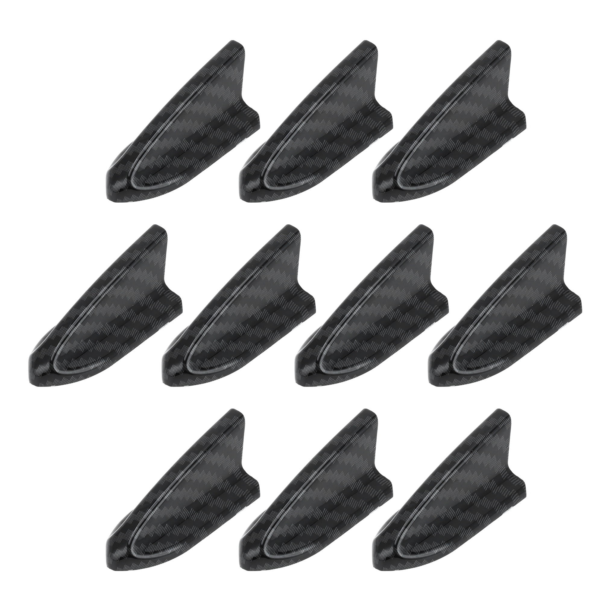 Unique Bargains Universal Shark Fin Dummy Antenna Mount 2.1" Aerial Black 2.1"