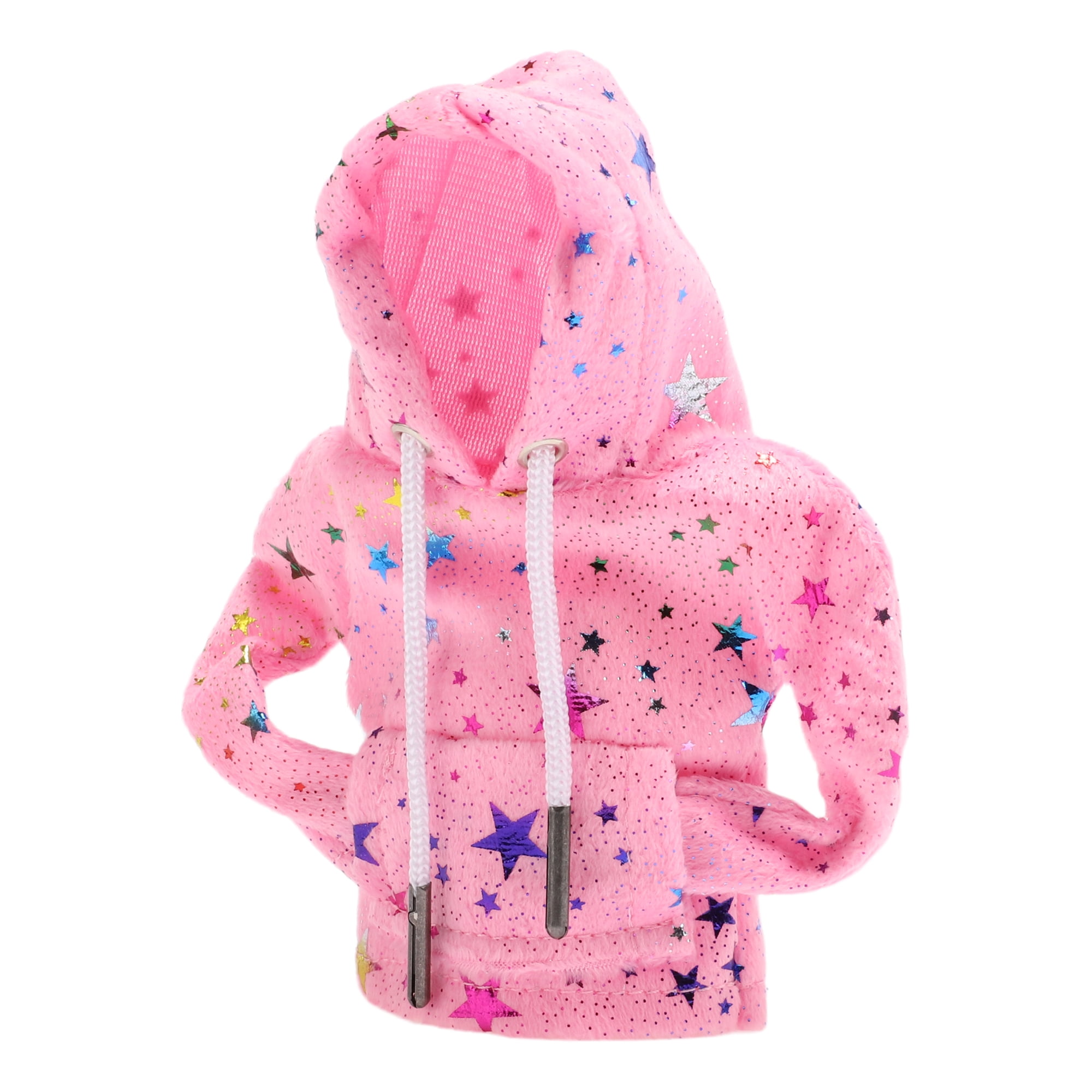 Unique Bargains Universal Shift Knob Cover Reflective Stars Pattern for Car RV Truck Pink