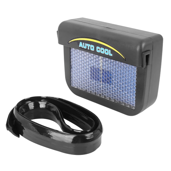 Unique Bargains Universal Solar Powered Exhaust Fan Air Ventilation Ventilator Cooling for Car Vehicle