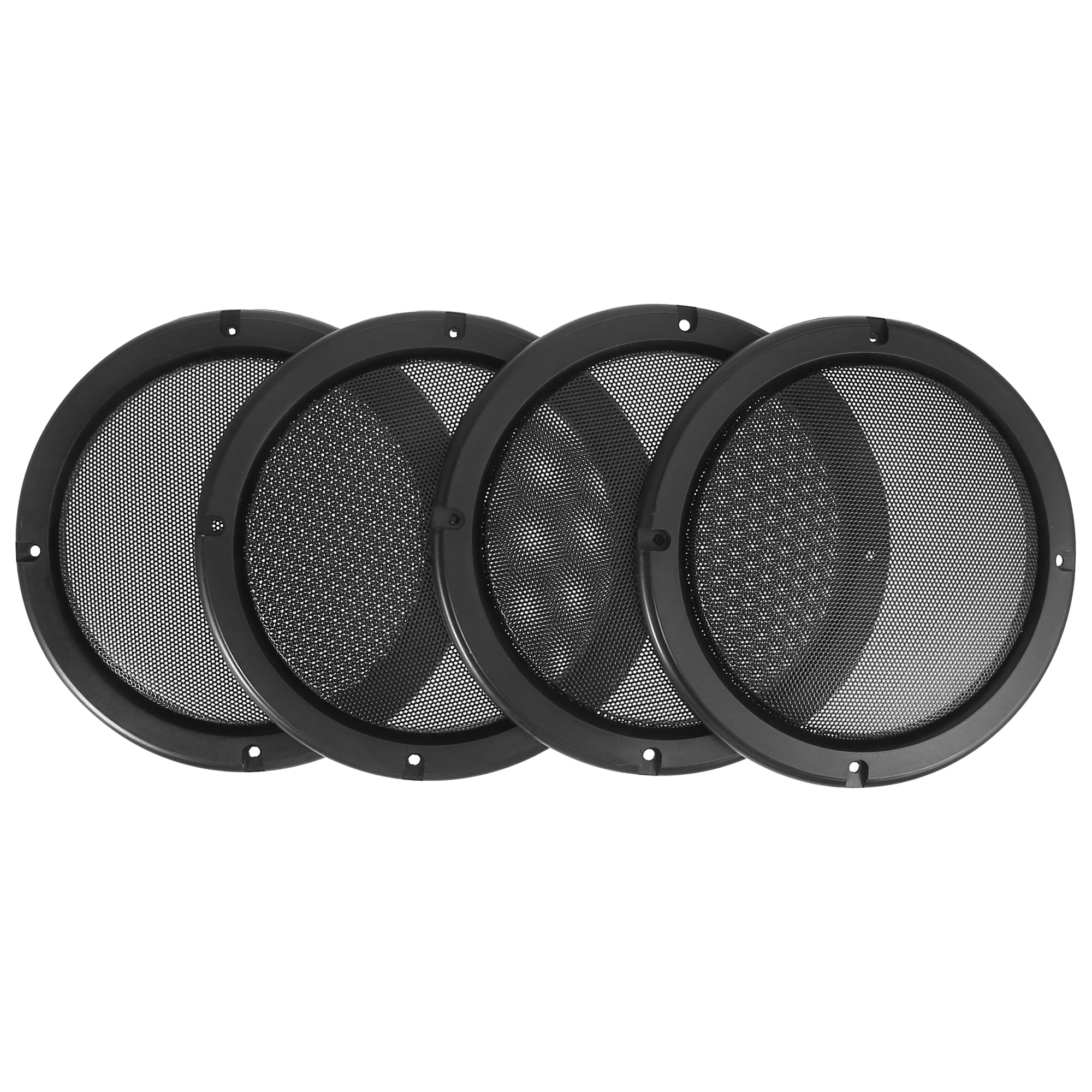Unique Bargains Universal Speaker Grills Cover Mesh Guard 2Pcs 7"