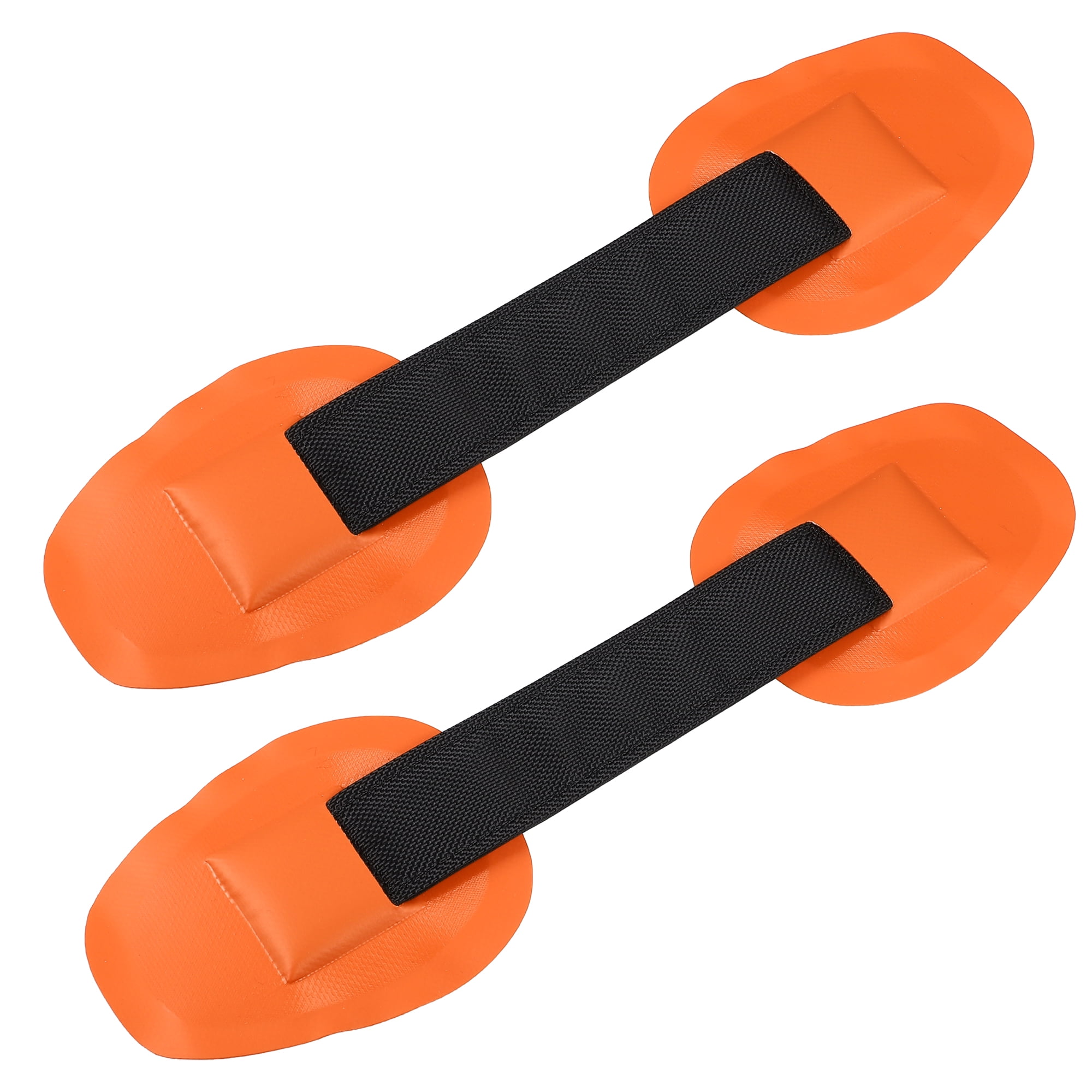 Unique Bargains Universal Strap Handle Patches for Paddle Inflatable Boats Canoe Orange
