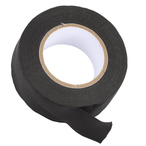 Unique Bargains Universal Weatherstrip Car Tarpaulin Repair Tape Tent Awning Tape 0.98"x49.21ft Polyester Black 1pc