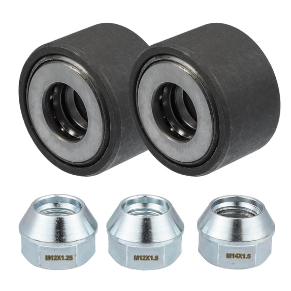 Unique Bargains Universal Wheel Stud Installer Tool with 3/4" Hex Wheel Lug Nuts Silver Tone