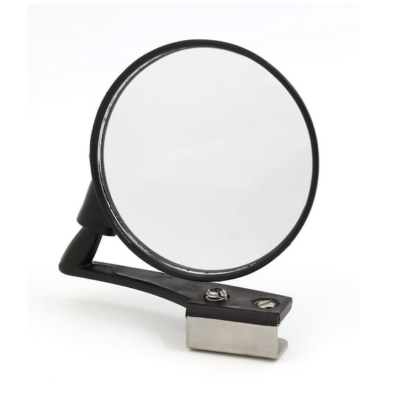 Unique Bargains Universal Wide Angle Convex Blind Spot Front Left Rear View Mirror Black for Car