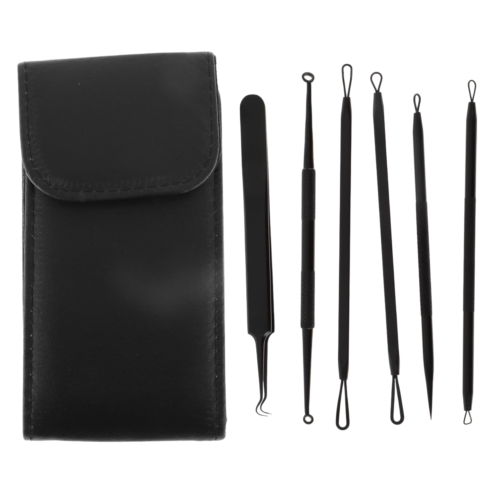 Unique Bargains Upgraded Version Pimple Extractor Tool Kit Silver Tone