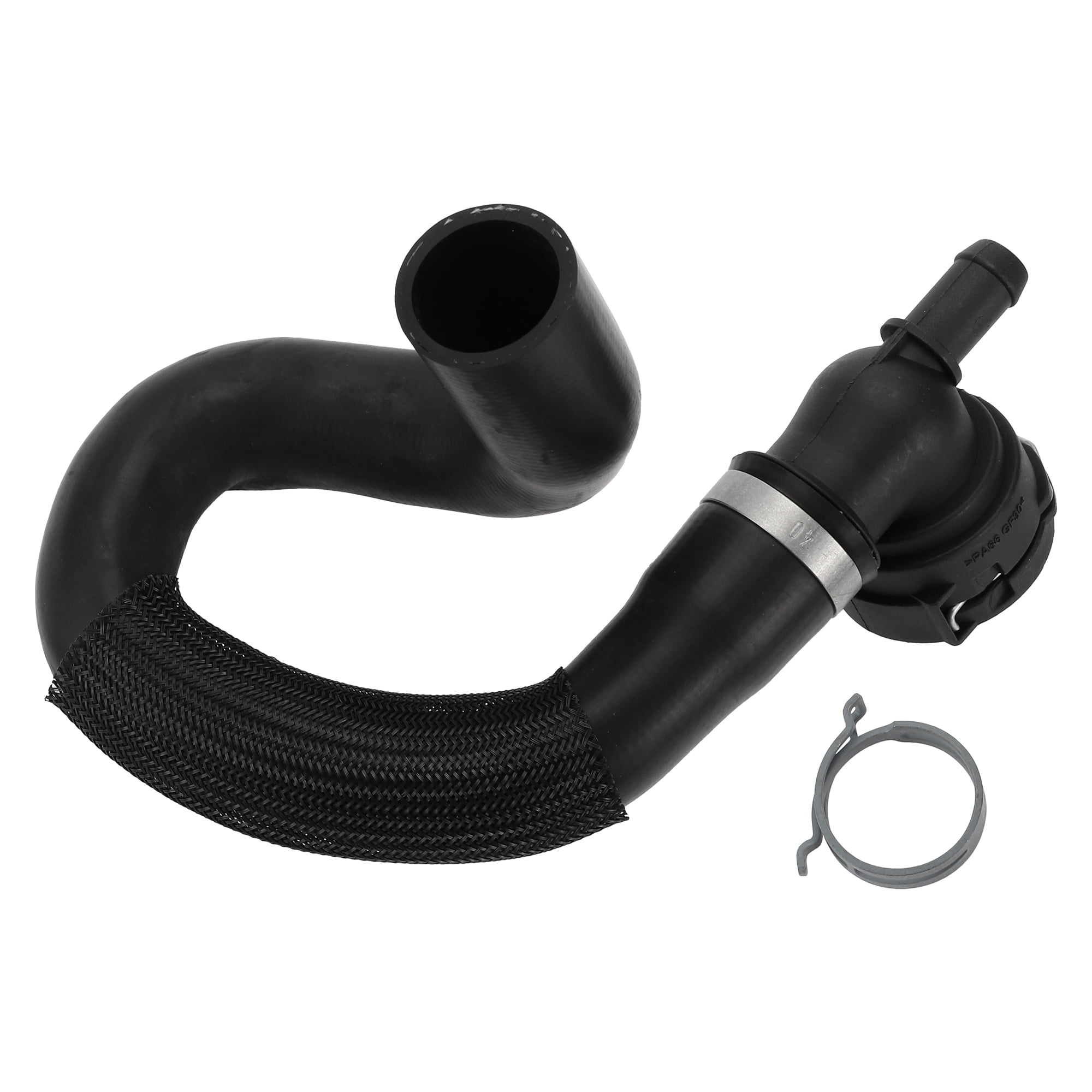 Unique Bargains Upper Radiator Hose CV618286YC For Ford Escape 2.0L 2013-2016 Rubber Black
