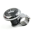 thumbnail image 1 of Unique Bargains Useful Plastic Metal Power Handle Steering Wheel Knob w Crown Pattern Design, 1 of 4
