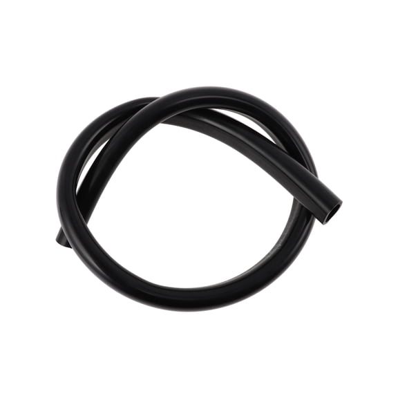 Unique Bargains Vacuum Tubing Hose Automotive Vacuum Line Black 3ft 22mm ID 0.12" Thickness 1 pcs 130PSI Max Pressure
