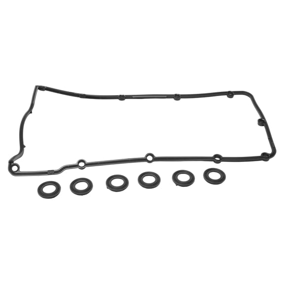 Unique Bargains Valve Cover Gasket Set for Volkswagen Transporter 03-09 No.022103483E Cylinder Head Valve Seal Gasket with Spark Plug Seals 1 Set Rocker Cover Gasket