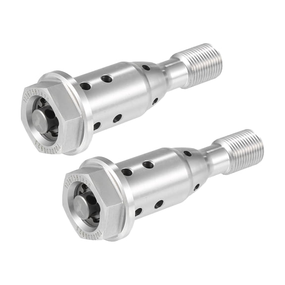 Unique Bargains Variable Valve Timing VVT Solenoid Valve No.11367583820 Camshaft Adjuster for BMW 320i (Set of 2)