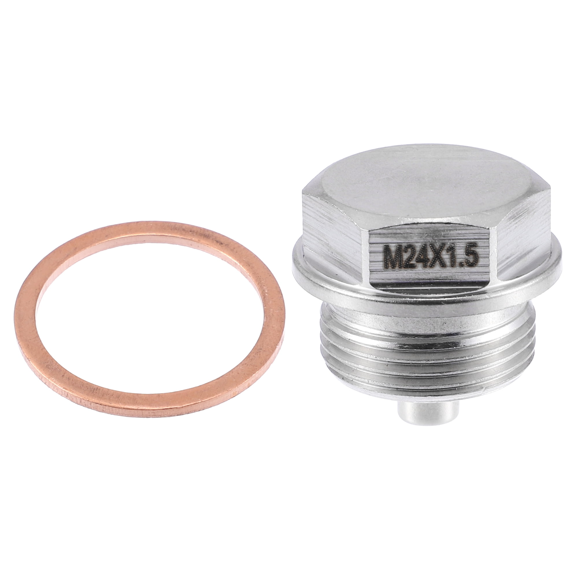 Unique Bargains Vehicle Engine Magnetic Oil Drain Plug M24x1.5 ...