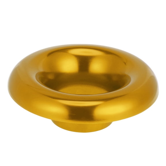 Unique Bargains Velocity Stack Bellmouth Durable 2.87" ID 6.50" OD Turbo Engine Air Intake Aluminum Alloy Gold Tone