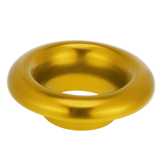 Unique Bargains Velocity Stack Bellmouth Durable 3.46" ID 6.50" OD Turbo Engine Air Intake Aluminum Alloy Gold Tone