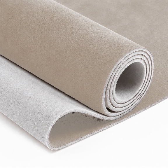 Unique Bargains Velvet 150g Headliner Fabric 157" l x 63" W for Car Truck RV SUV Boat Automotive Beige