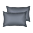 thumbnail image 1 of Unique Bargains Velvet Pillow Cases Pillow Covers with Zipper Closure 2pcs Queen Dark Gray, 1 of 7