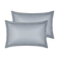 thumbnail image 1 of Unique Bargains Velvet Pillow Cases Pillow Covers with Zipper Closure 2pcs Queen Gray, 1 of 1
