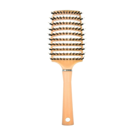 Unique Bargains Vent Detangle Brush with Detangling Pins Orange