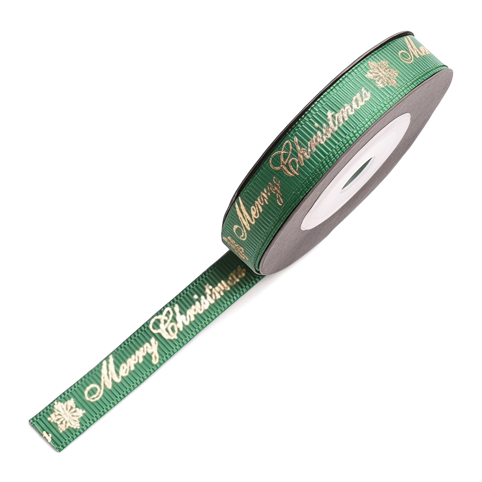 Unique Bargains Vibrant Cartoon Ribbon for Gift Wrapping Green Letter Pattern 5.5 Yard
