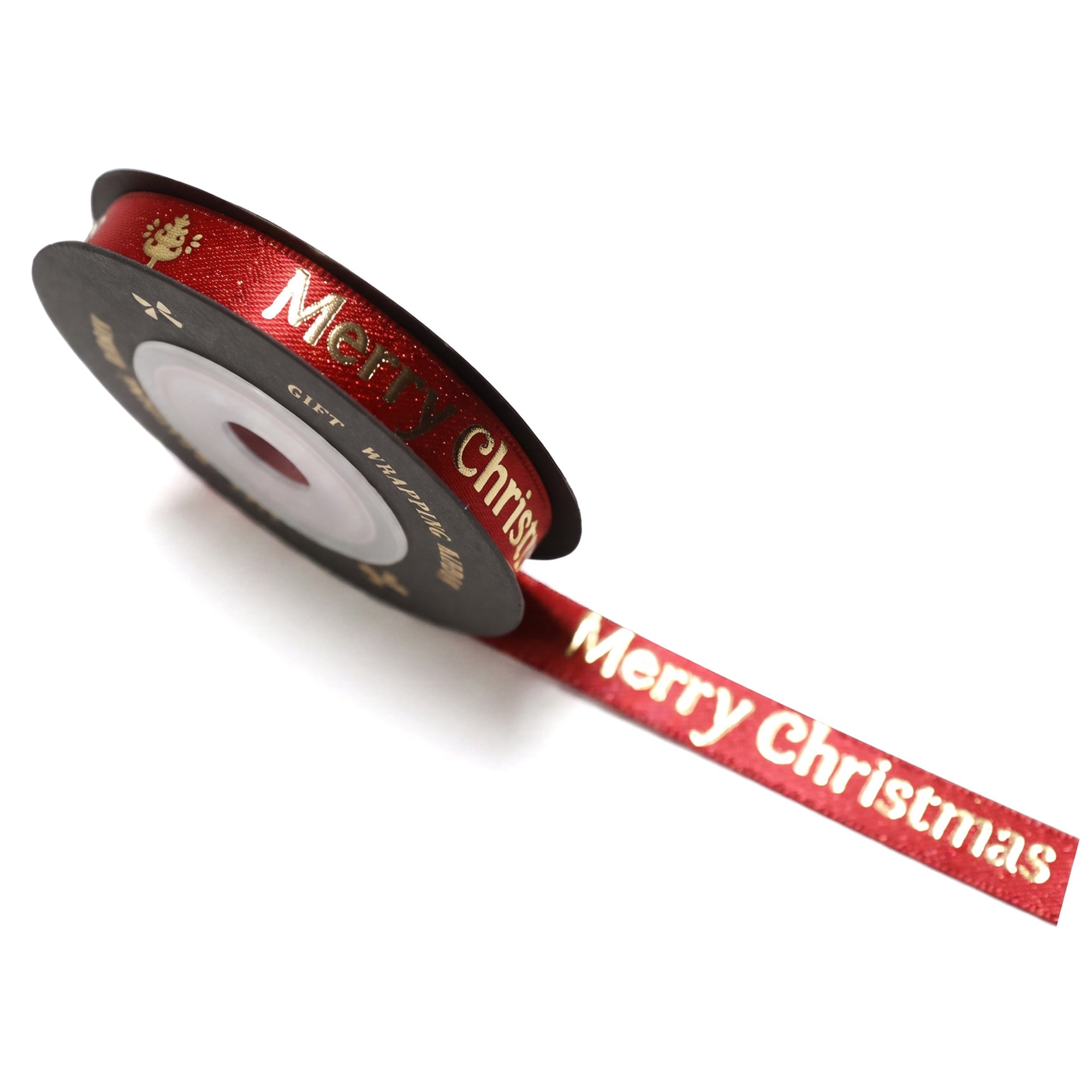 Unique Bargains Vibrant Cartoon Ribbon for Gift Wrapping Red Patterns 5.5 Yard