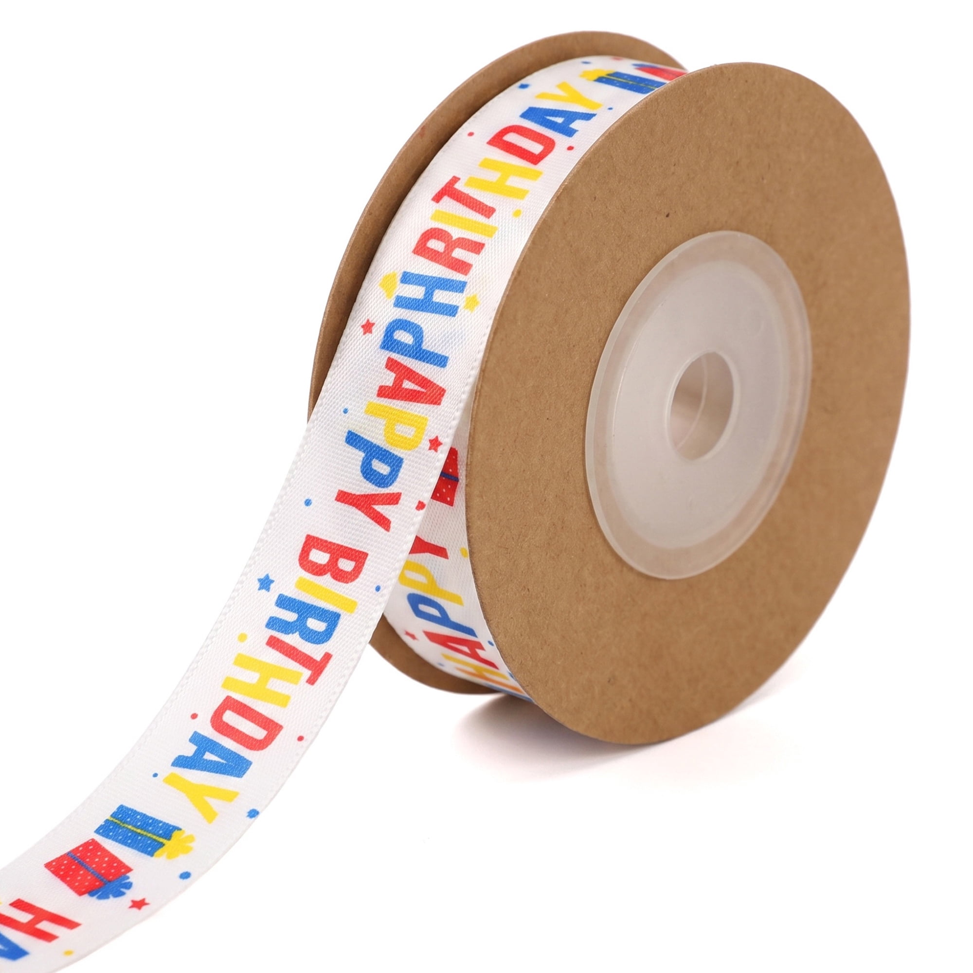Unique Bargains Vibrant Fabric Cartoon Ribbon for Creative Gift Wrapping Projects Birthday