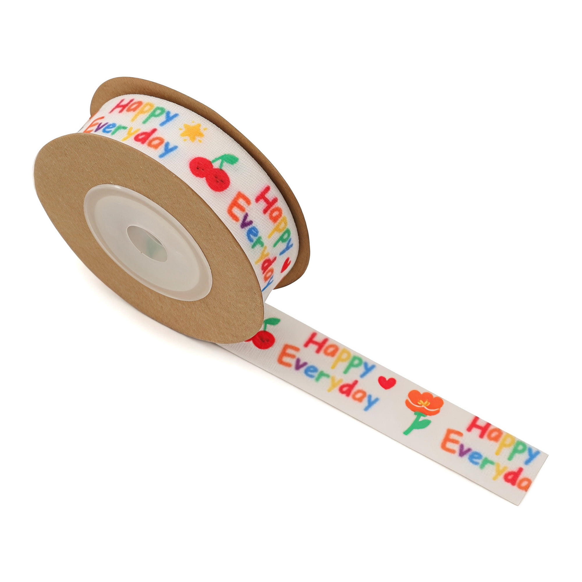 Unique Bargains Vibrant Fabric Cartoon Ribbon for Creative Gift Wrapping Projects Letter