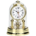 thumbnail image 1 of Unique Bargains Vintage Desk Clock Silent Retro Battery Operated Golden, 1 of 5