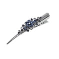 thumbnail image 1 of Unique Bargains Vintage Home Use Daily Styling Floral Hair Clips Blue, 1 of 5