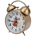 thumbnail image 1 of Unique Bargains Vintage Mechanical Alarm Clock Floral Pattern 4.6"L x 2.2"W x 6.1"H, 1 of 6