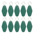 thumbnail image 1 of Unique Bargains Vintage Motel Keychain Blank Hotel Keychains Key Tags Dark Green, 1 of 7