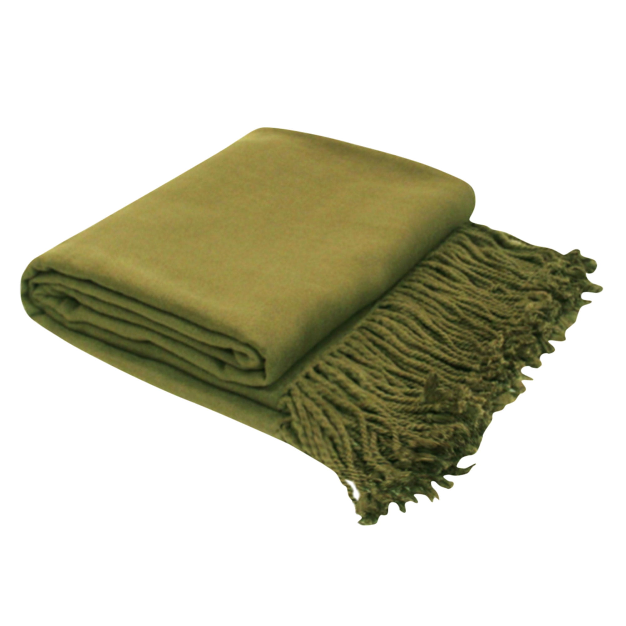 Unique Bargains Cozy Fringe Comfort Viscose Cotton Throw Blankets