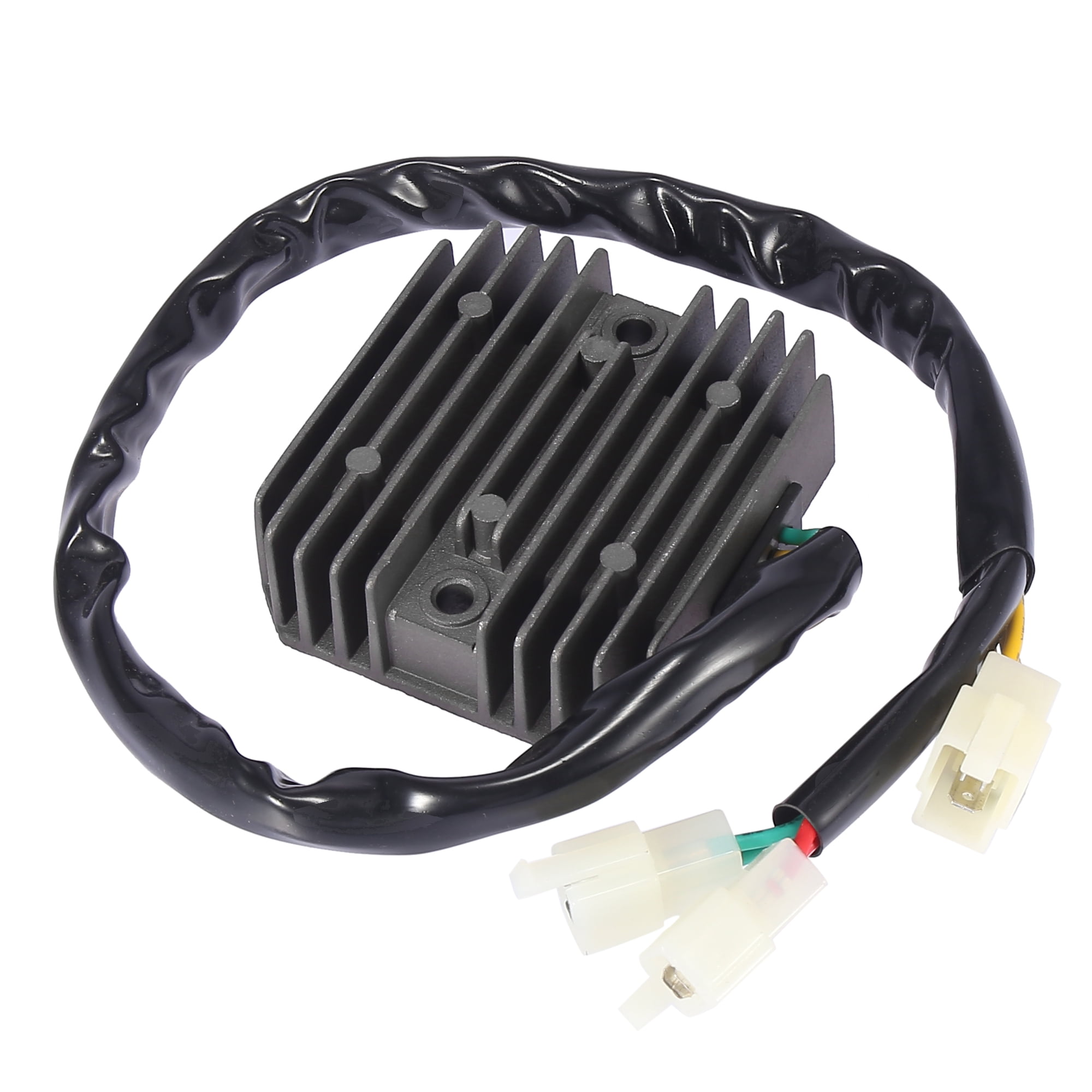 Unique Bargains Voltage Regulator Rectifier for HONDA VT 1100 95-05 for Motorcycle Black