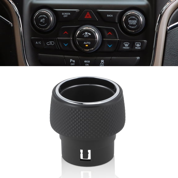 Unique Bargains Volume Tune Knob Replacement for Jeep Grand Cherokee 2014-2021 05091840AF