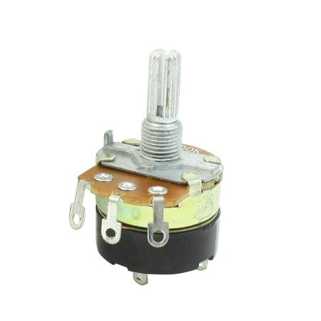 Unique Bargains WH138 Power One Linear Switch Carbon Potentiometer 500K Ohm B500K