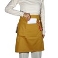 thumbnail image 1 of Unique Bargains Waist Apron Waist Aprons with Pockets Waiter Aprons for Women and Men Yellow 27.56"x19.69", 1 of 6