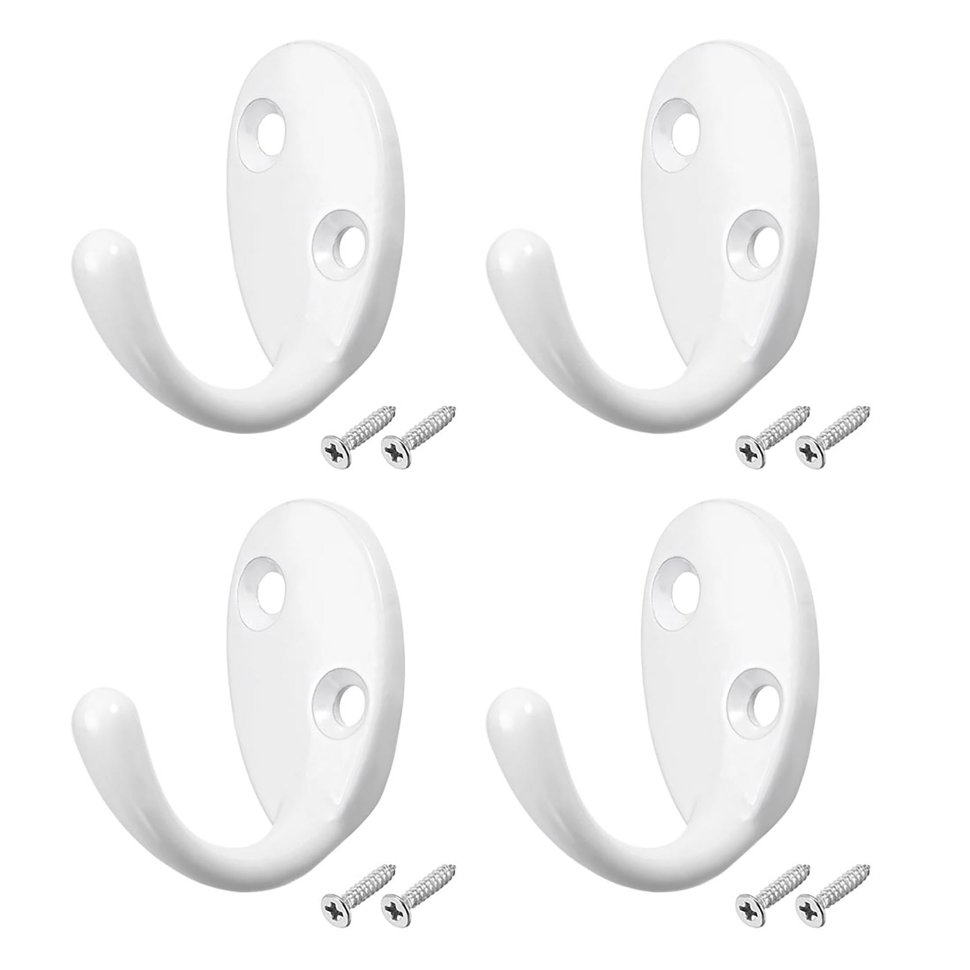 Unique Bargains Wall Mounted Hook Robe Hooks Single Coat Hanger Hanging