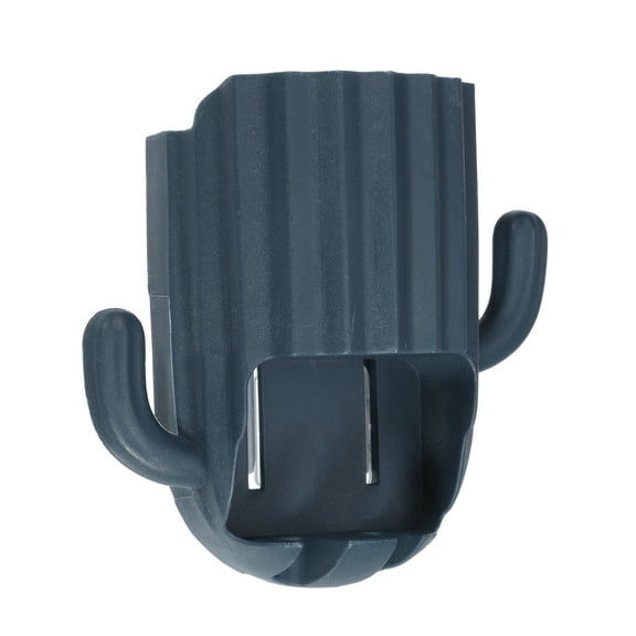 Unique Bargains Wall Mounted Toothbrush Holders Cactus Wall Mounted Toothbrush Storage Organizers Dark Blue