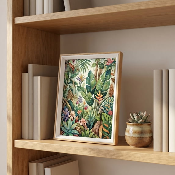 Unique Bargains Wall Mounting and Tabletop Display Photo Frame White Wood Grain 4" x 6"