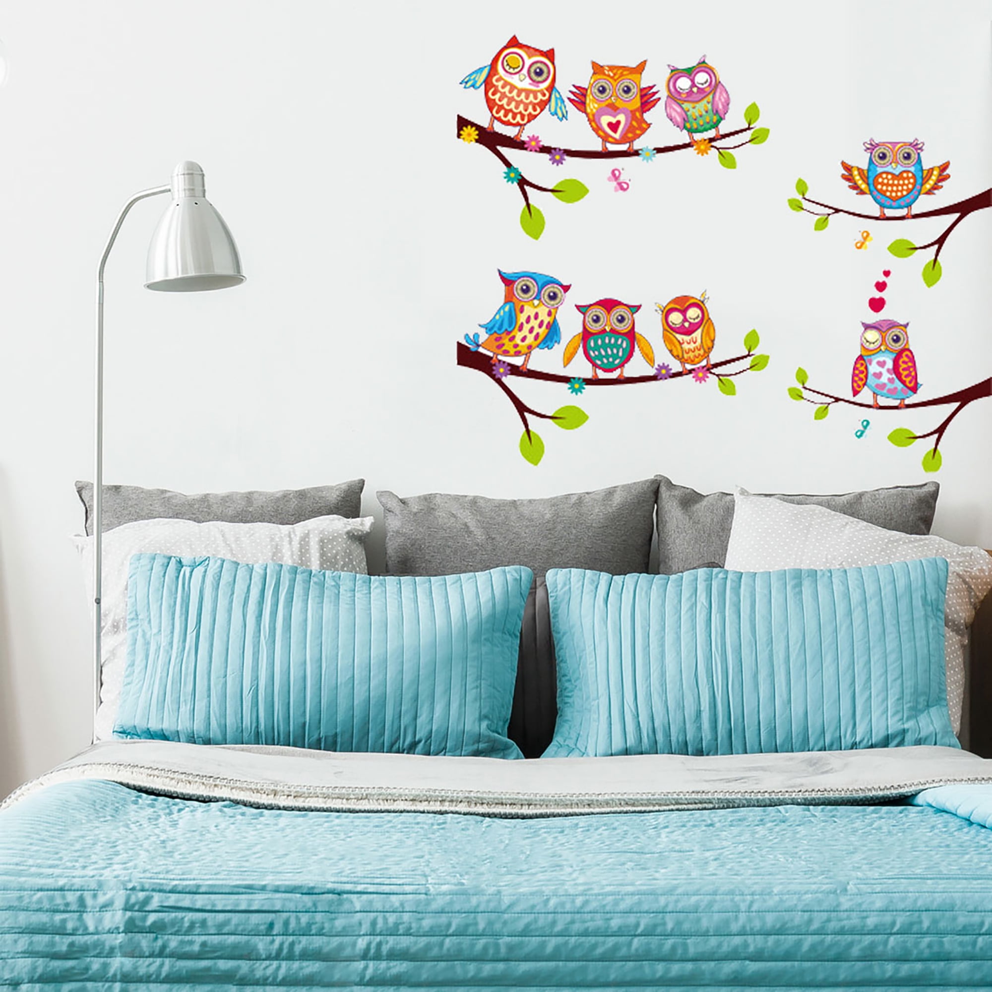 Unique Bargains Wall Stickers Removable Art DIY Decal for Bedroom