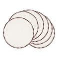 thumbnail image 1 of Unique Bargains Washable Farmhouse Placemats Set of 4 for Dining Table Decor Brown Line, 1 of 6