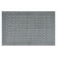 thumbnail image 1 of Unique Bargains Washable Textured Cotton Bath Rug Water Absorbent Mat Gray 20" x 32", 1 of 7