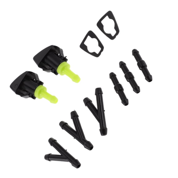 Unique Bargains Washer Nozzle w/ 3 Pcs Y Hose Connector for Chrysler No.5113049AA 1 Set