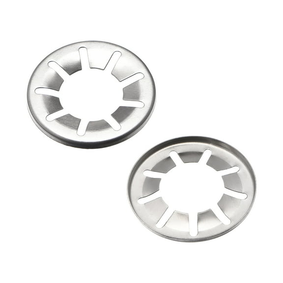Unique Bargains Washers M20 x 40 Internal Tooth Clips Fasteners Kit 50Pcs