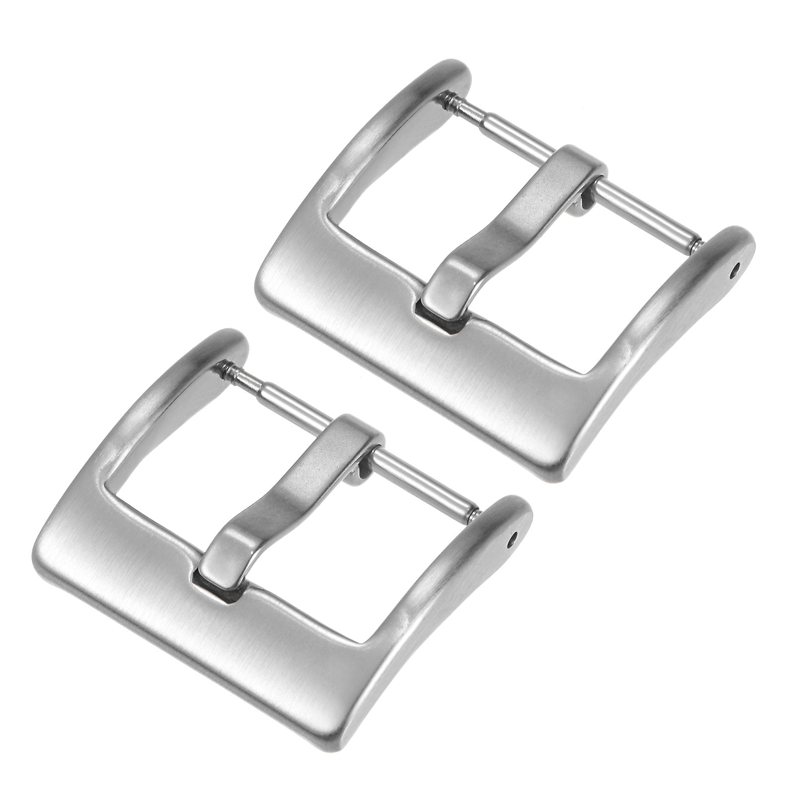 Unique Bargains  Watch Brushed SUS201 Broadside Type Buckle for Various Watch Bands 19x22 cm